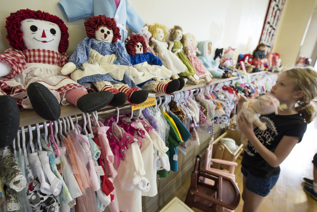 Golden Hobby Gift Shop: Find handmade merchandise by local seniors including apparel for 18-inch dolls