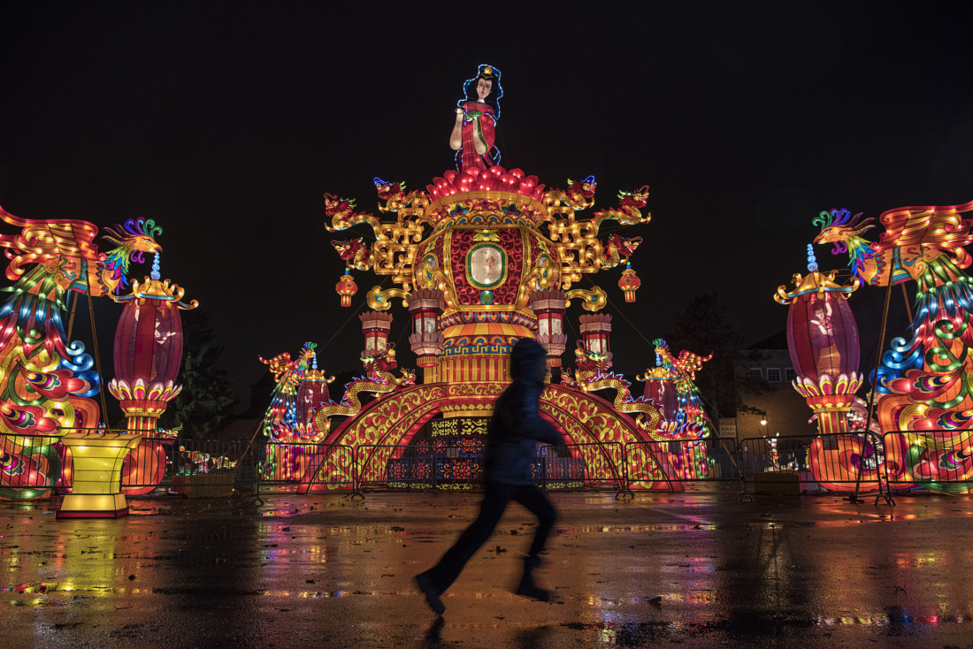 See dozens of illuminated displays at the Ohio Chinese Lantern Festival, running 5-10 p.m. nightly, Nov. 17-Jan. 7 at the Ohio Expo Center and State Fairgrounds in Columbus.