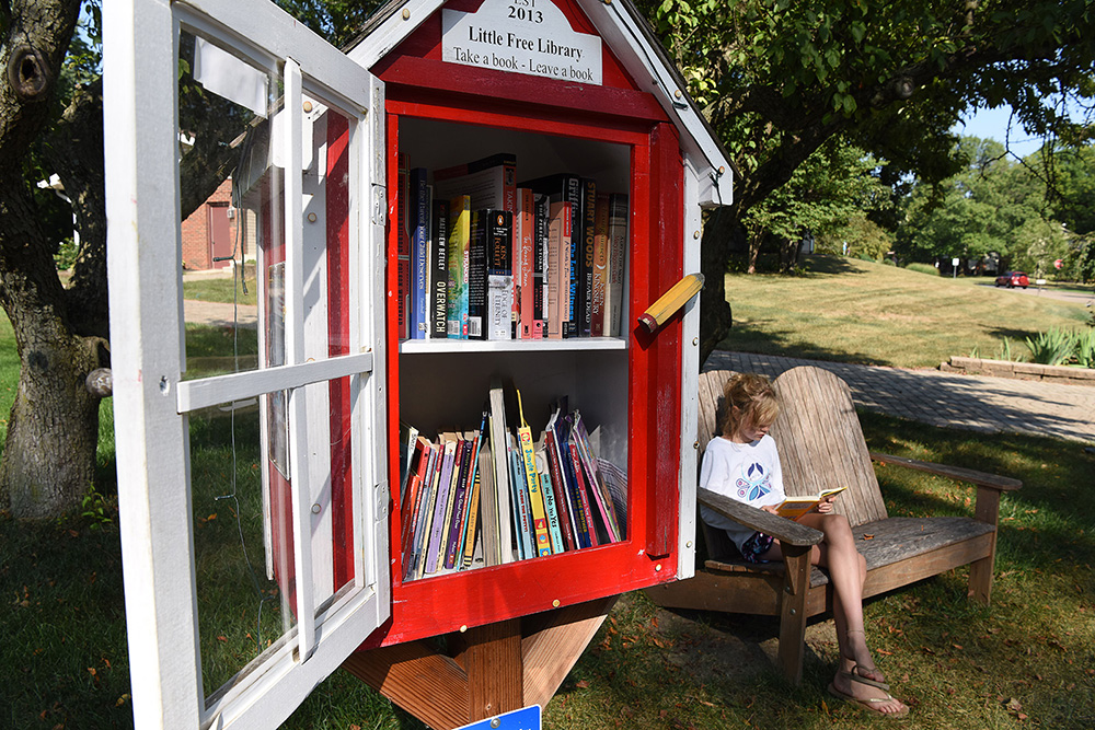 Little Free Library: Give and take through worldwide, book-sharing program