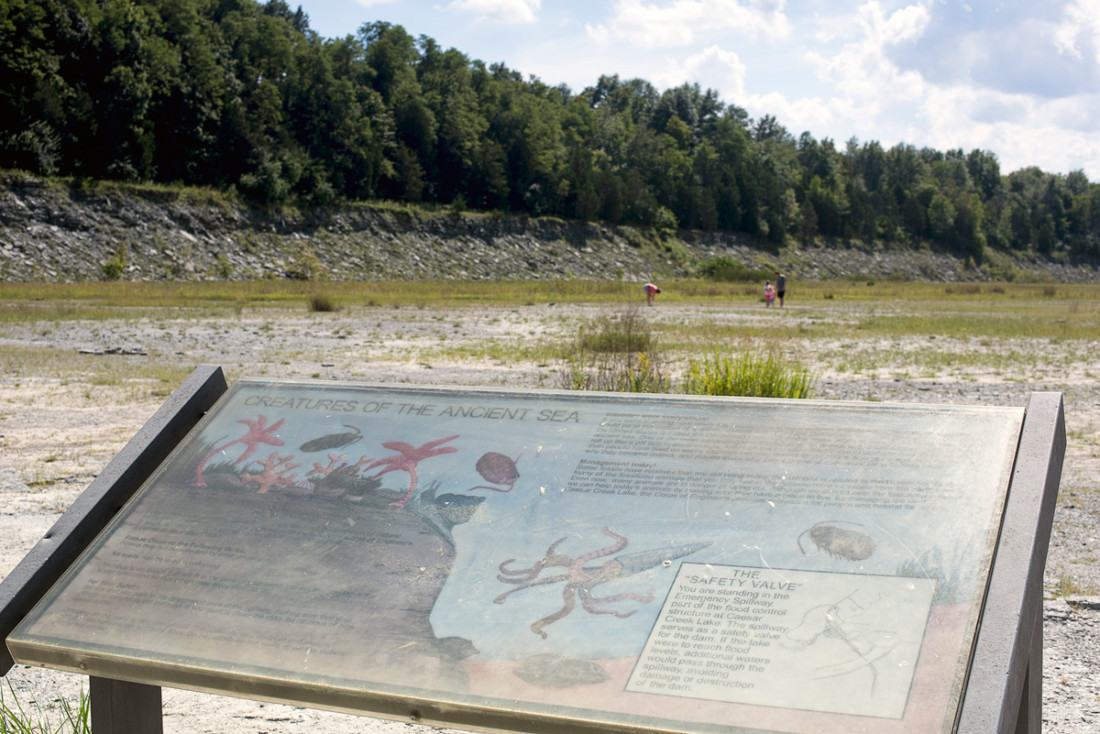 Caesar Creek State Park; Discover Ohio's most fertile fossil field